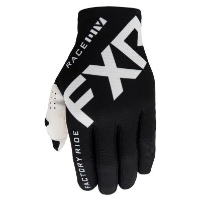 Gants cross FXR LITE BLACK/WHITE 2021