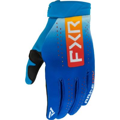 Gants cross FXR REFLEX BLUE/TANGERINE 2022