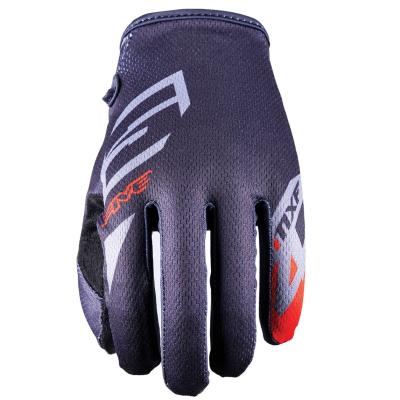 Gants cross Five MXF4 - SCRUB GREY/FLUO RED 2023