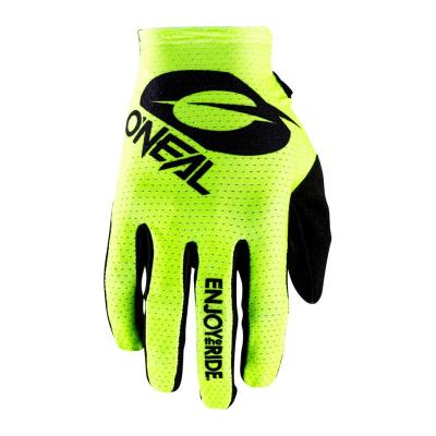 Gants cross O'Neal MATRIX - STACKED - NEON YELLOW 2023