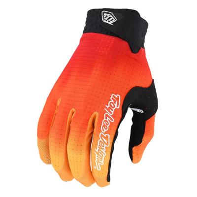 Gants cross TroyLee design AIR JET FUEL BLACK RED 2022