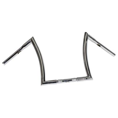 Guidon Highway Hawk Bad Apehanger 16 pouces 32 mm pour Harley Davidson