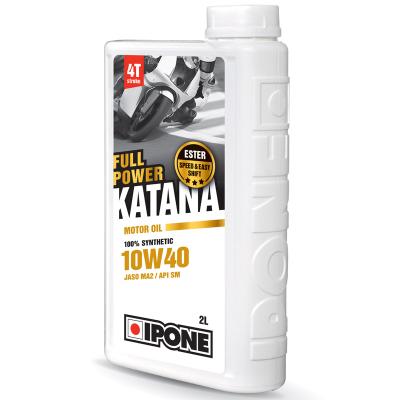 Huile moteur Ipone FULL POWER KATANA - 10W40 100% synthése - 2 LITRES