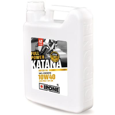 Huile moteur Ipone FULL POWER KATANA - 10W40 100% synthése - 4 LITRES