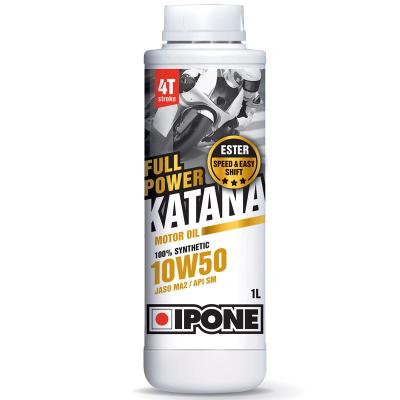 Huile moteur Ipone FULL POWER KATANA - 10W50 100% synthése - 1 LITRE