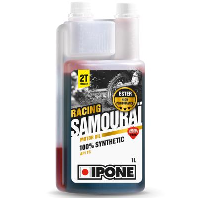 Huile moteur Ipone SAMOURAI RACING FRAISE 100% synthése - 1 LITRE - DOSEUR