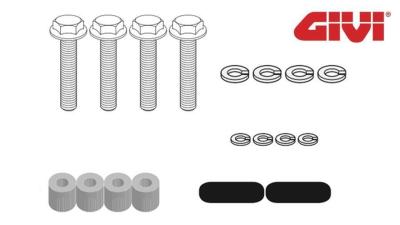 Kit Fixation 2130Kit pour Valise Yamaha MT07