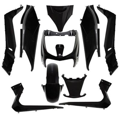 Kit carénage P2R noir brillant (10 pièces) maxi-scooter