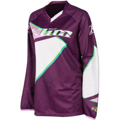 Maillot cross KLIM WOMEN XC LITE SHATTERED PURPLE - FEMME 2022