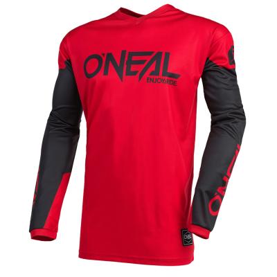 Maillot cross O'Neal ELEMENT - THREAT - RED BLACK 2023