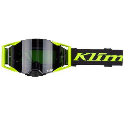 Masque cross KLIM RAGE OFF-ROAD ASPHALT HI-VIS 2023