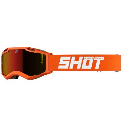 Masque cross Shot IRIS 2.0 - SOLID ORANGE MATT 2023