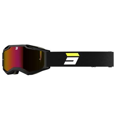 Masque cross Shot IRIS 2.0 - TECH BLACK NEON YELLOW MATT 2023