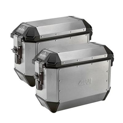 Paire de Valise Givi Trekker Alaska 36 Litres Aluminium