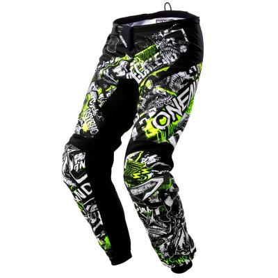 Pantalon cross O'Neal ELEMENT YOUTH - ATTACK - BLACK HI-VIS