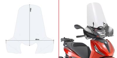 Pare-Brise Piaggio Beverly 300-400 (2021-2023) | Givi 5616A