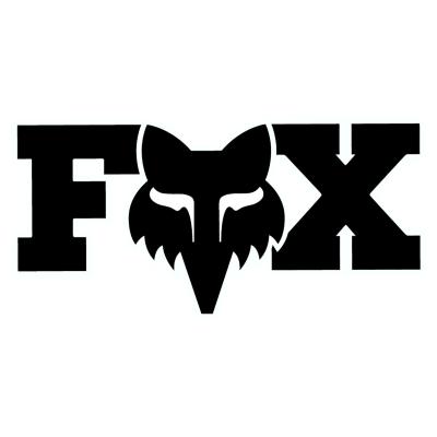 Stickers Fox F HEAD X 7"