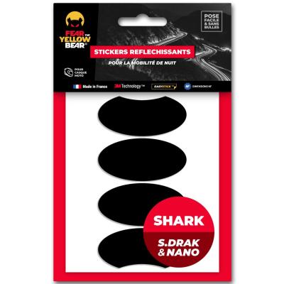 Stickers Réfléchissants Fear The Yellow Bear REPLICA SHARK STREET DRAK / NANO