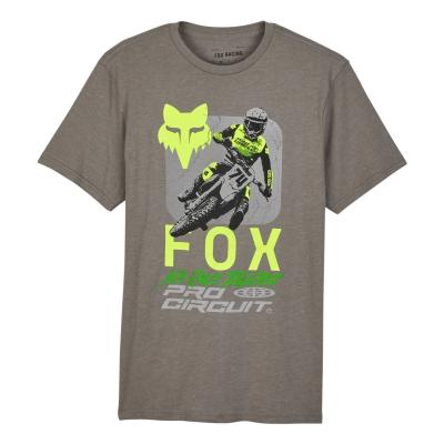 T-Shirt manches courtes Fox FOX X PRO CIRCUIT PREM SS TEE