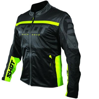 Veste enduro Shot SOFTSHELL LITE - BLACK NEON YELLOW 2022